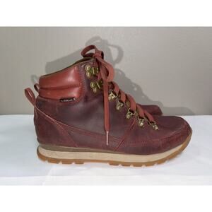 The North Face Back To Berkeley Redux Red Leather Men’s US 7 Waterproof Boots